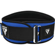 RDX X3 6 INCH Weightlifting Neoprene Gym Belt#color_blue
