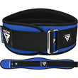 RDX X3 6 INCH Weightlifting Neoprene Gym Belt#color_blue