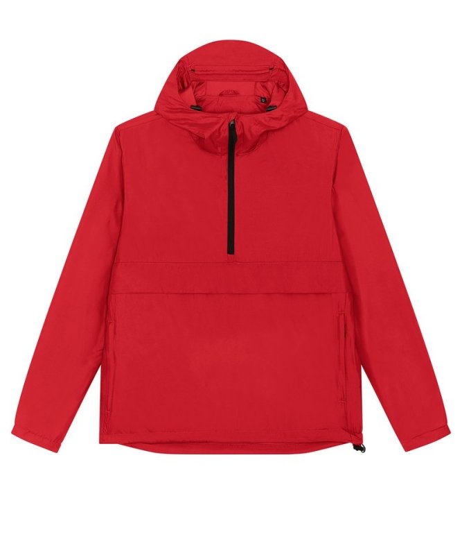 Recycled Polyester Zip Neck Anorak – Unisex - MNEX PRO FIGHTING LIMITED