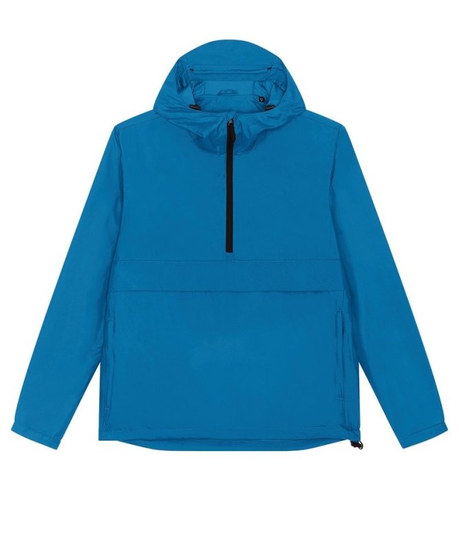 Recycled Polyester Zip Neck Anorak – Unisex - MNEX PRO FIGHTING LIMITED
