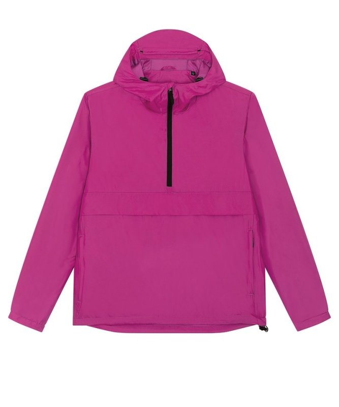 Recycled Polyester Zip Neck Anorak – Unisex - MNEX PRO FIGHTING LIMITED