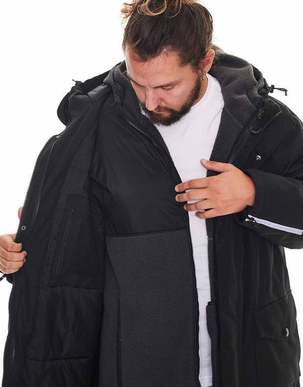 Red Revolution 3-in-1 Change Parka Carbon Black (Small) - MNEX PRO FIGHTING LIMITED