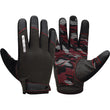 RDX T2 Touch Screen Friendly Full Finger Gym Gloves#color_red
