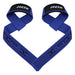 RDX S4 Weightlifting Wrist Straps#color_blue