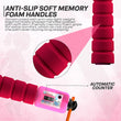RDX FP Kids Adjustable Skipping Rope with Counter#color_red