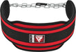 T7 Weight Training Dipping Belt Chain#color_red