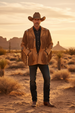 Tan Western Jacket - Lifestyle