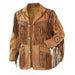 Traditional Western Leather Jacket with Fringe - Native American Style - MNEX PRO FIGHTING LIMITED