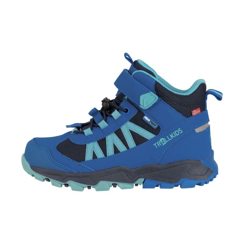 Trollkids Tronfjell Hiker Mid Junior 476 Hiking Shoes for Kids - MNEX PRO FIGHTING LIMITED