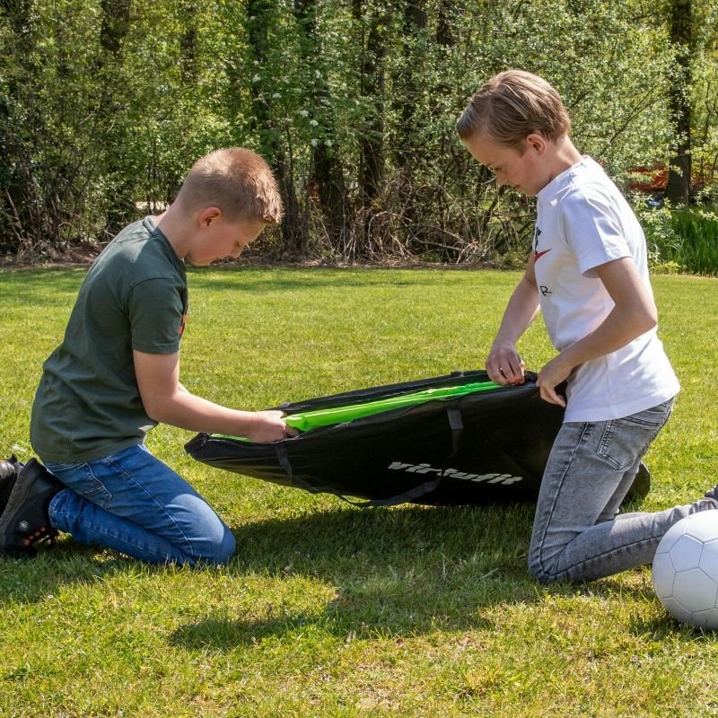 VIRTUFIT Foldable Soccer Goal Set - Soccer Goals - 120 x 90 cm - MNEX PRO FIGHTING LIMITED