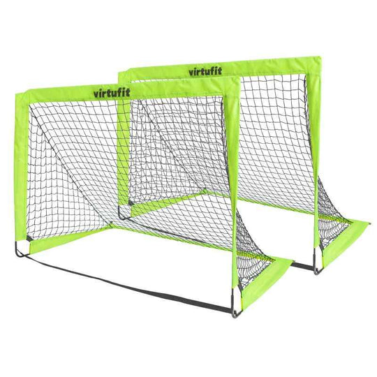 VIRTUFIT Foldable Soccer Goal Set - Soccer Goals - 120 x 90 cm - MNEX PRO FIGHTING LIMITED