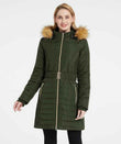 Wantdo Women's Long Winter Puffer Coat Waterproof Jackets Army Green - MNEX PRO FIGHTING LIMITED