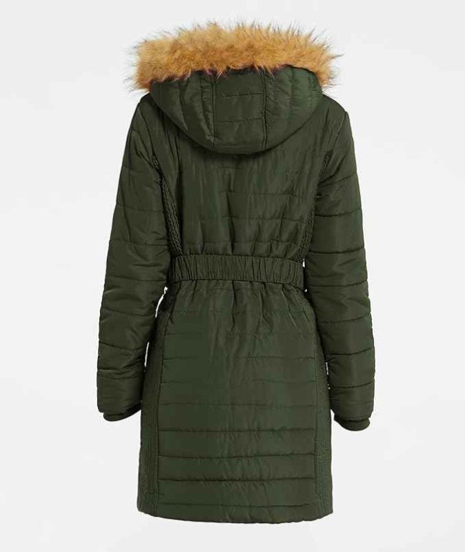 Wantdo Women's Long Winter Puffer Coat Waterproof Jackets Army Green - MNEX PRO FIGHTING LIMITED