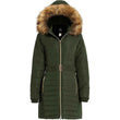 Wantdo Women's Long Winter Puffer Coat Waterproof Jackets Army Green - MNEX PRO FIGHTING LIMITED