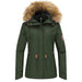 Wantdo Womens Ski Jacket Waterproof Snowboarding Winter Coat - Army Green XL - MNEX PRO FIGHTING LIMITED