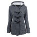 Warm Winter Fur Collar Jacket for Women — Long Down Coat Parka with Hood, Horn Buttons, Plus Sizes S–6XL - MNEX PRO FIGHTING LIMITED