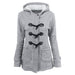 Warm Winter Fur Collar Jacket for Women — Long Down Coat Parka with Hood, Horn Buttons, Plus Sizes S–6XL - MNEX PRO FIGHTING LIMITED