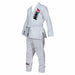 White Brazilian Jiu Jitsu Suits for Mens BJJ Gi Kids/Adult BJJ Suit Kimono Uniform 100% Cotton 450Gsm Preshrunk Lightweight Fabric Ju - Jitsu Suit - MNEX PRO FIGHTING LIMITED