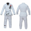 White Brazilian Jiu Jitsu Suits for Mens BJJ Gi Kids/Adult BJJ Suit Kimono Uniform 100% Cotton 450Gsm Preshrunk Lightweight Fabric Ju - Jitsu Suit - MNEX PRO FIGHTING LIMITED