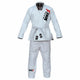 White Brazilian Jiu Jitsu Suits for Mens BJJ Gi Kids/Adult BJJ Suit Kimono Uniform 100% Cotton 450Gsm Preshrunk Lightweight Fabric Ju-Jitsu Suit.