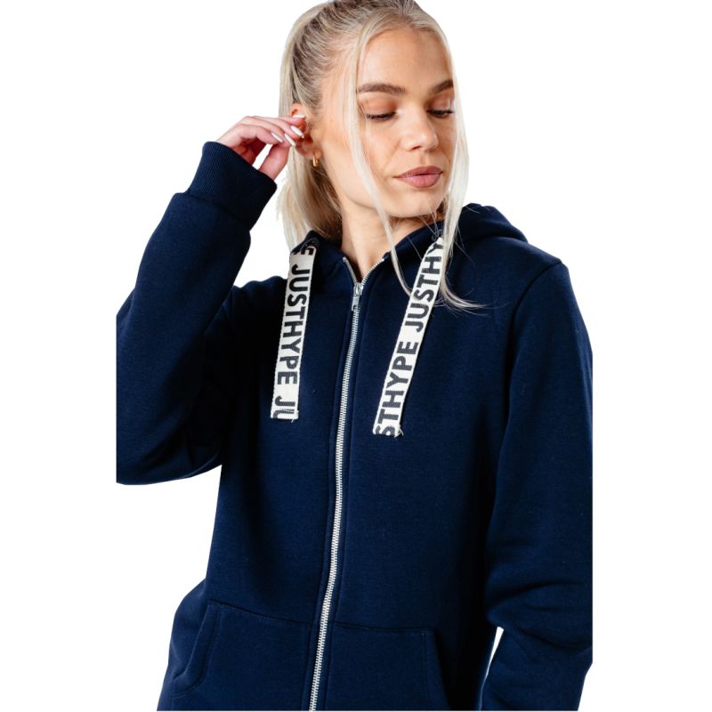 Justhype Drawstring Zip Hoodie W HYPWOMHOOD003 - MNEX PRO FIGHTING LIMITED