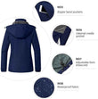 Womens Hooded Waterproof Winter Ski Snowboarding Jacket Size L - Wantdo - MNEX PRO FIGHTING LIMITED