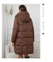 Women's Long Winter Parka Thick Down Cotton Coat - MNEX PRO FIGHTING LIMITED