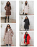 Women's Long Winter Parka Thick Down Cotton Coat - MNEX PRO FIGHTING LIMITED